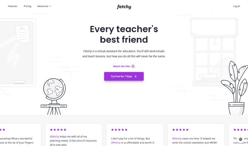 Screenshot of Fetchy