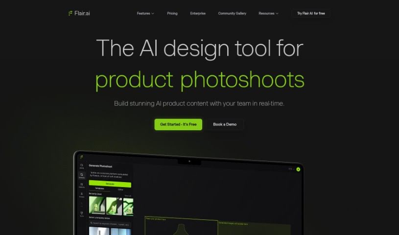 Screenshot of Flair