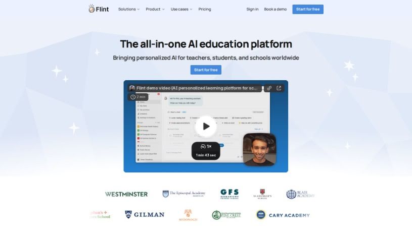 Screenshot of Flint
