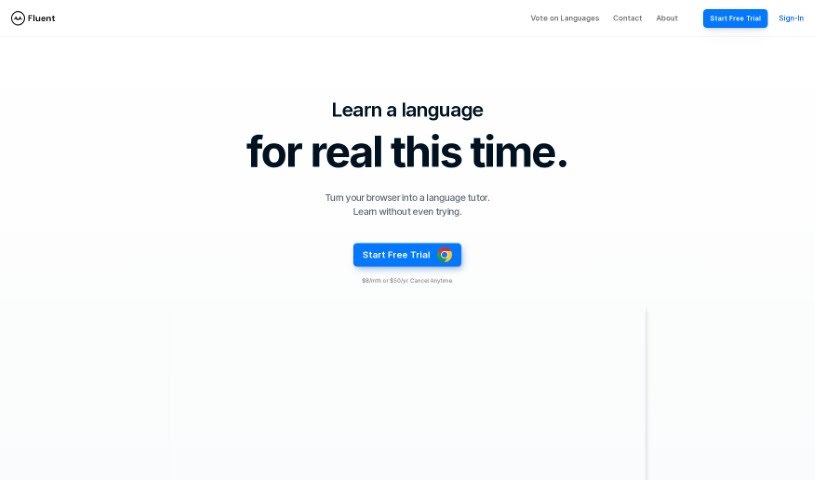 Screenshot of Fluent 2.0