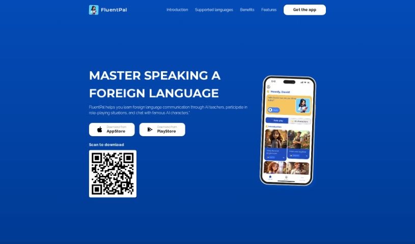 Screenshot of FluentPal