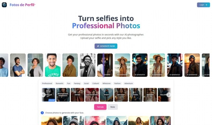 Screenshot of Fotosdeperfil