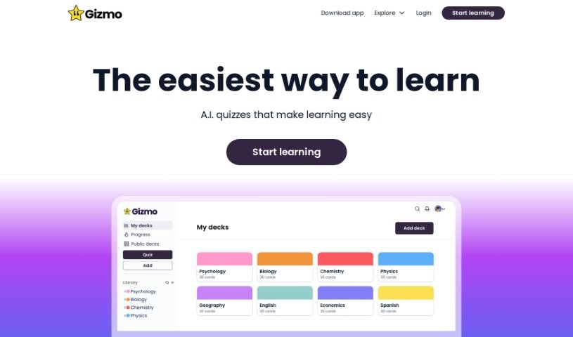 Screenshot of Gizmo