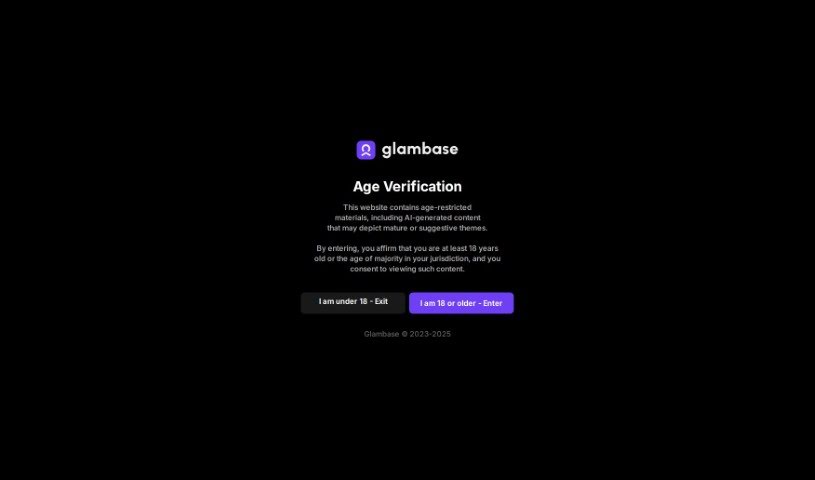Screenshot of Glambase