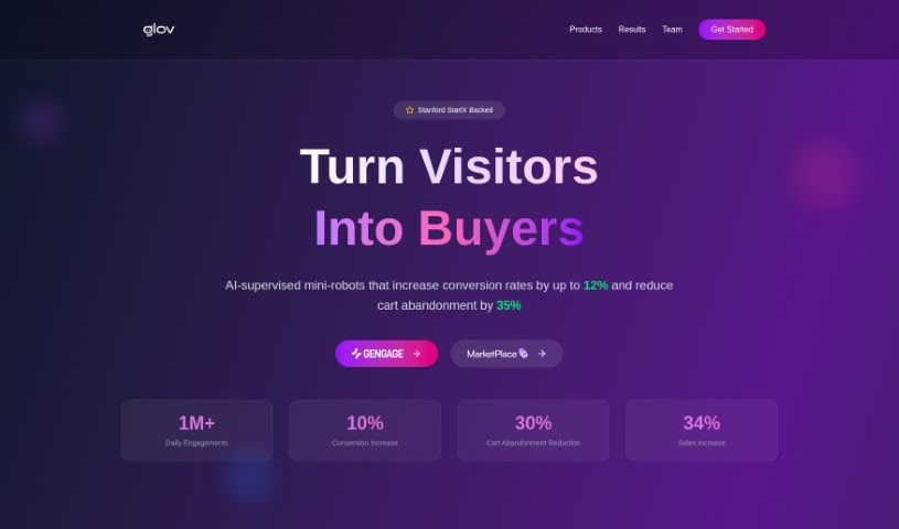 Screenshot of Glov