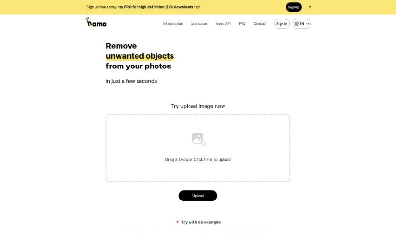 Screenshot of Hama