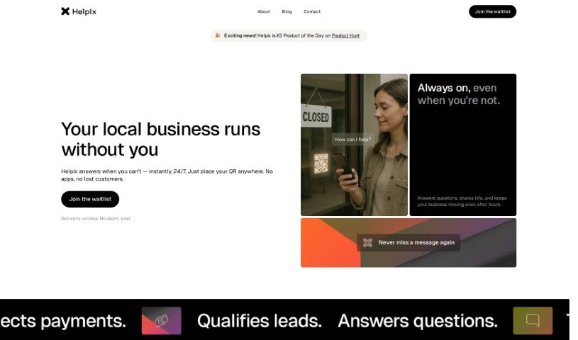 Screenshot of Helpix