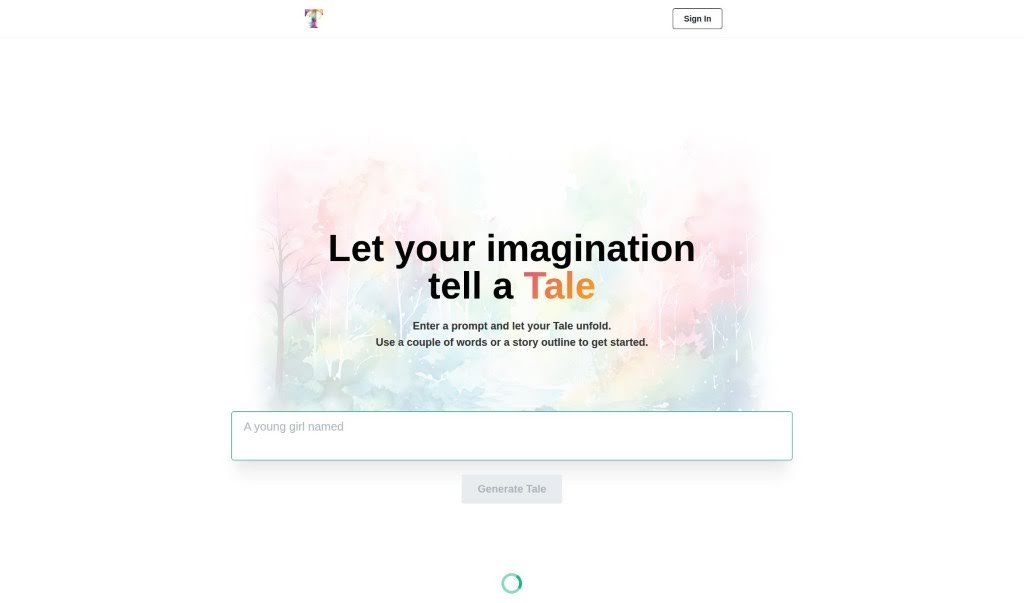 Screenshot of HeyTale