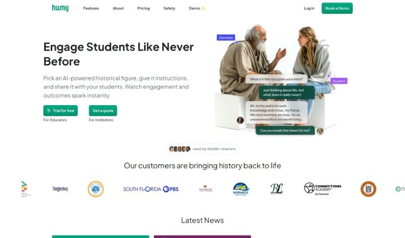 Screenshot of Humy