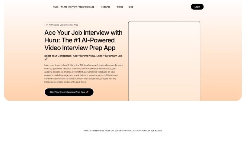 Screenshot of Huru