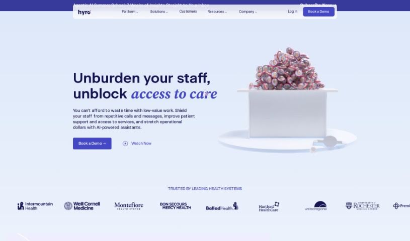 Screenshot of Hyro