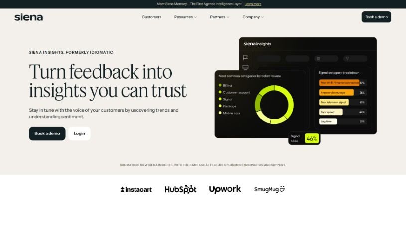 Screenshot of Idiomatic