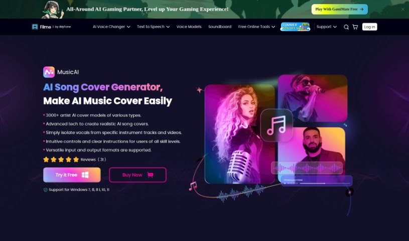 Screenshot of iMyFone Filme