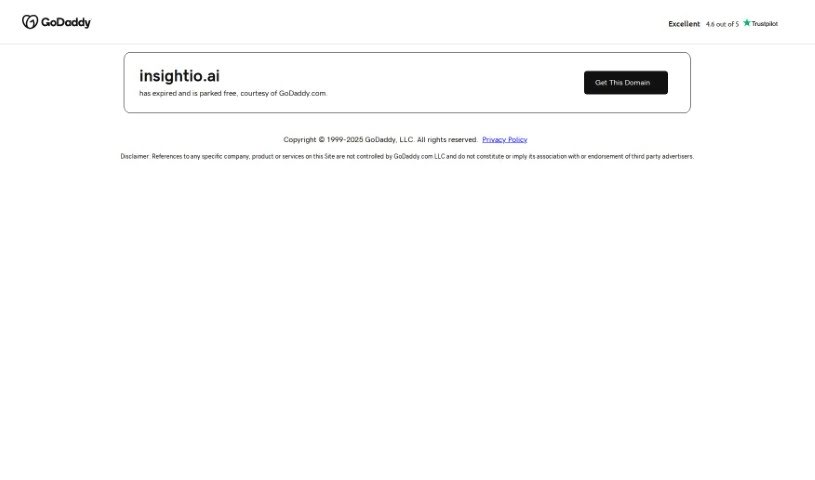 Screenshot of Insightio