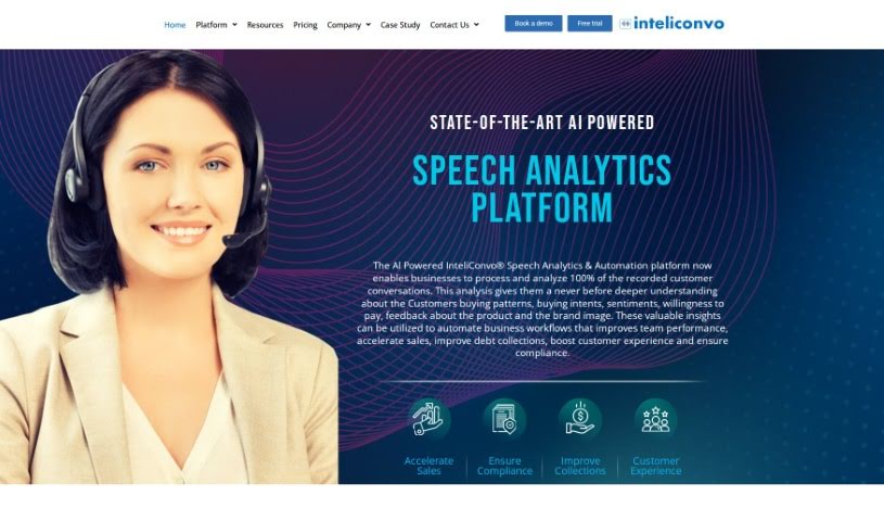 Screenshot of Inteliconvo