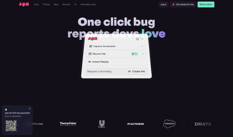 Screenshot of Jam