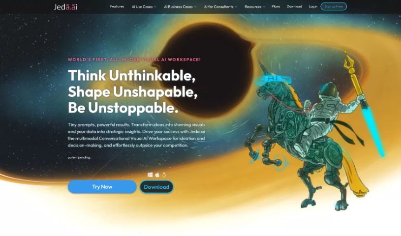 Screenshot of Jeda.ai