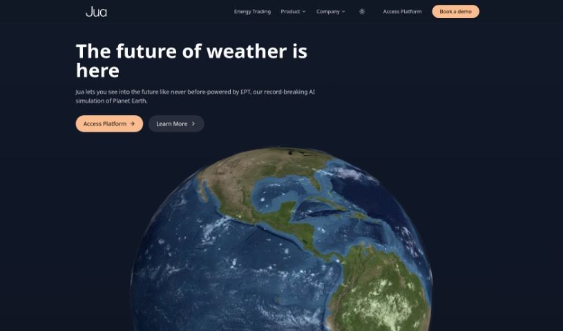 Screenshot of Jua