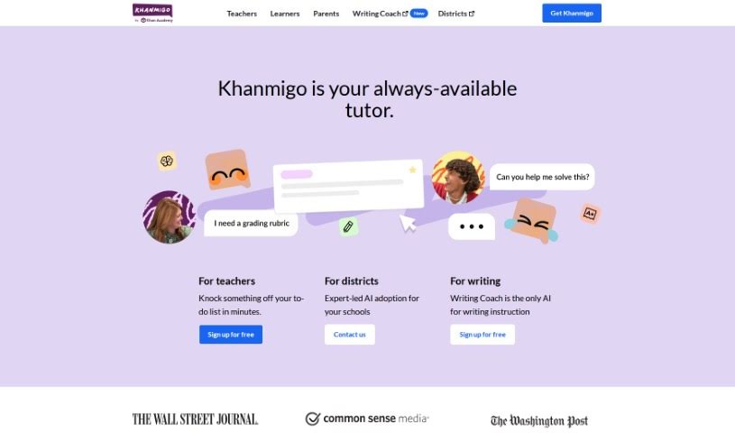 Screenshot of Khan Academy Khan Labs