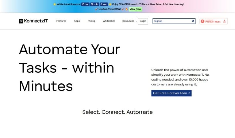 Screenshot of KonnectzIT