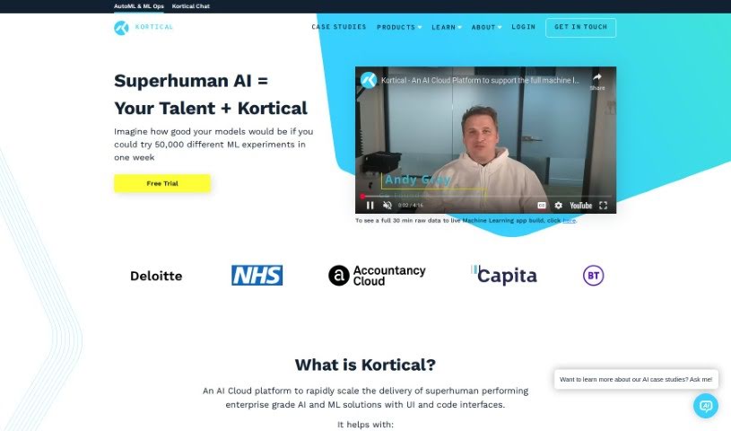 Screenshot of Kortical