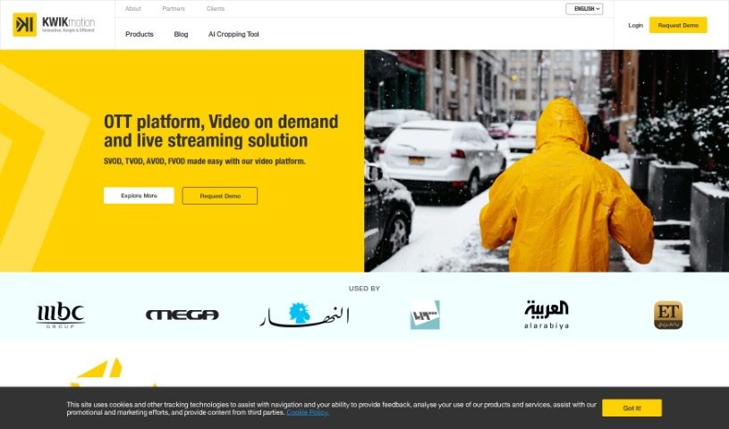 Screenshot of KwikMotion