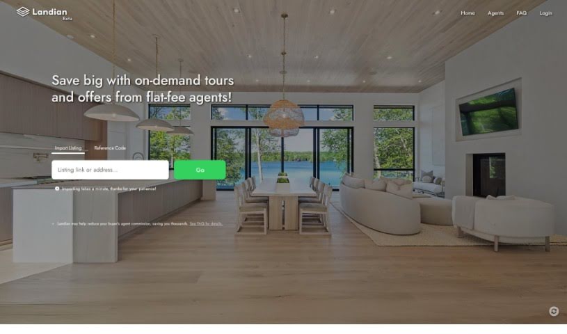 Screenshot of Landy