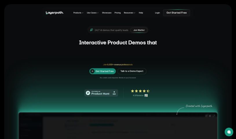 Screenshot of Layerpath