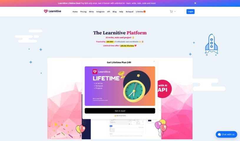 Screenshot of Learnitive