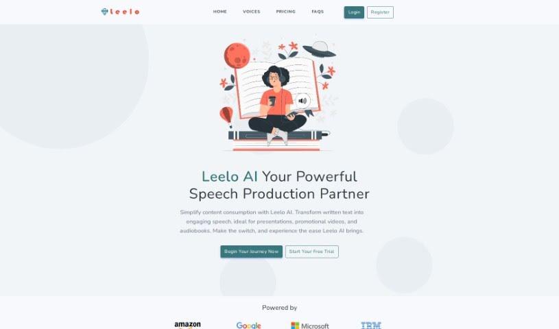 Screenshot of Leelo AI