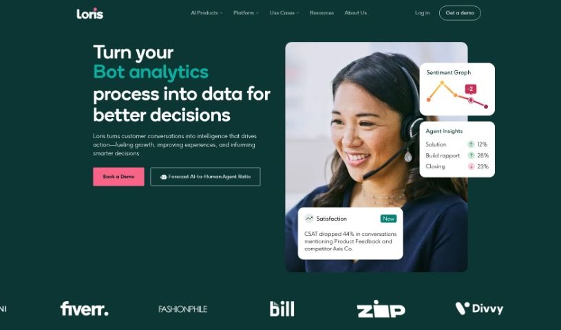 Screenshot of Loris
