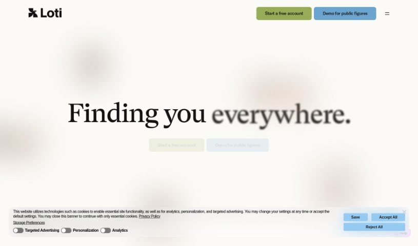 Screenshot of Loti