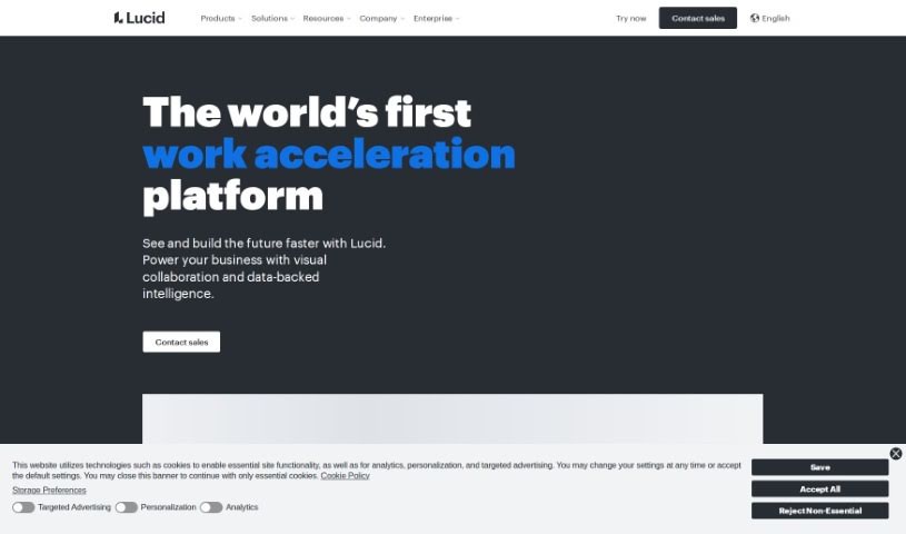 Screenshot of Lucid