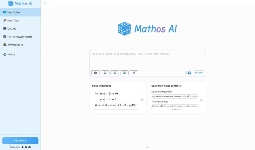 Screenshot of Mathgptpro