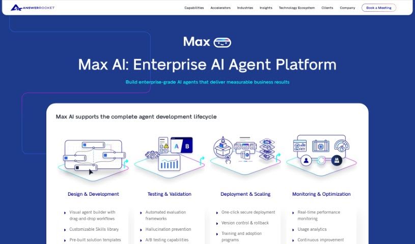 Screenshot of Max