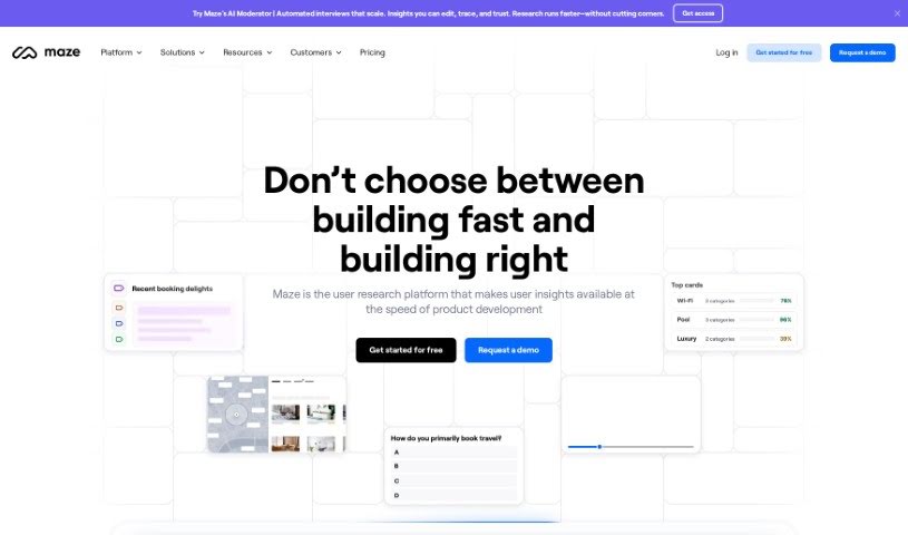 Screenshot of Maze