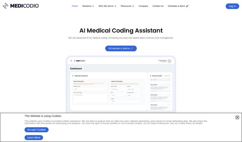 Screenshot of Medicodio