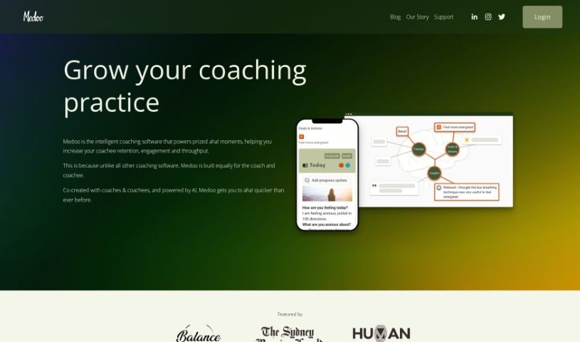 Screenshot of Medoo