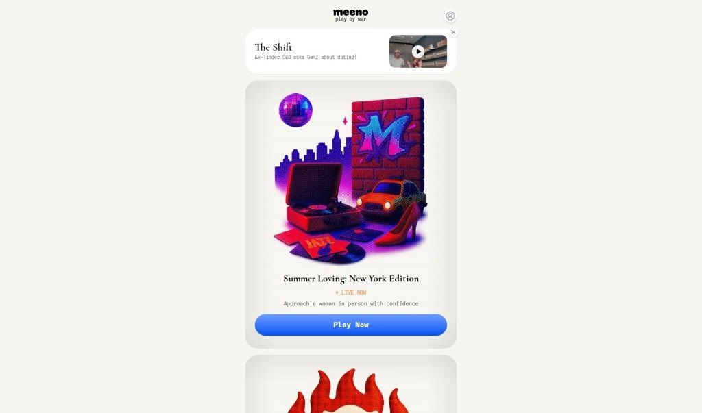 Screenshot of Meeno