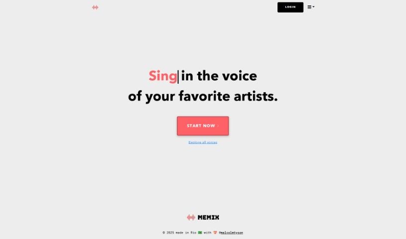 Screenshot of Memix
