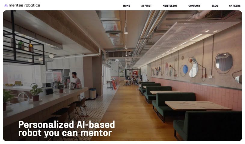 Screenshot of Menteebot