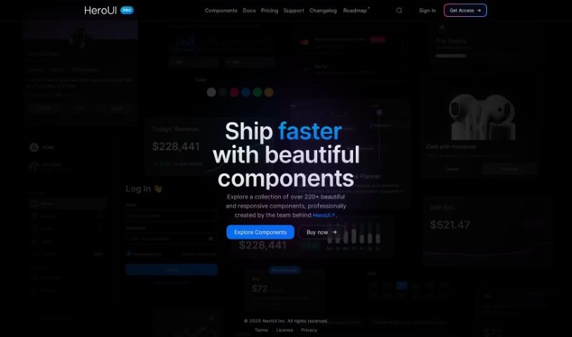 Screenshot of NextUI Pro