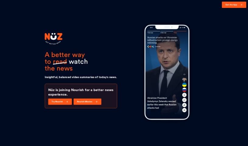 Screenshot of Nüz