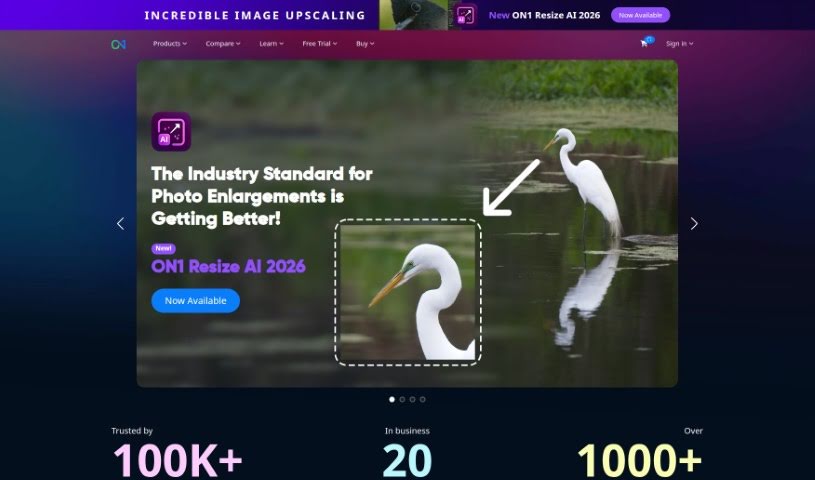 Screenshot of ON1