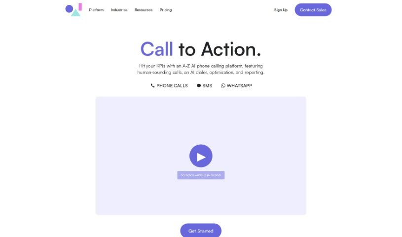 Screenshot of OneAI