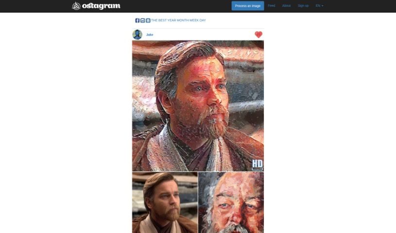 Screenshot of Ostagram