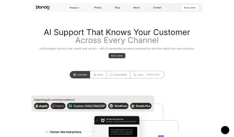 Screenshot of PandaChat