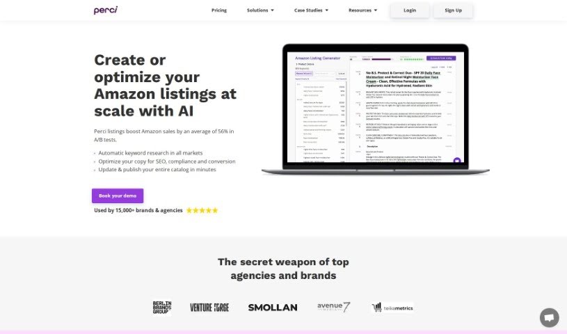 Screenshot of Perci