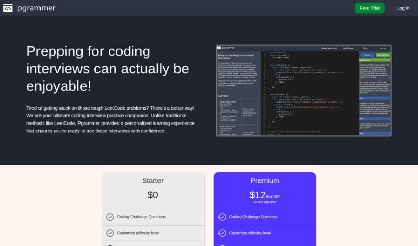 Screenshot of Pgrammer
