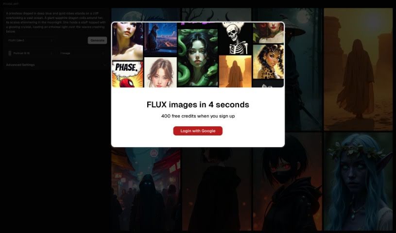 Screenshot of Phase
